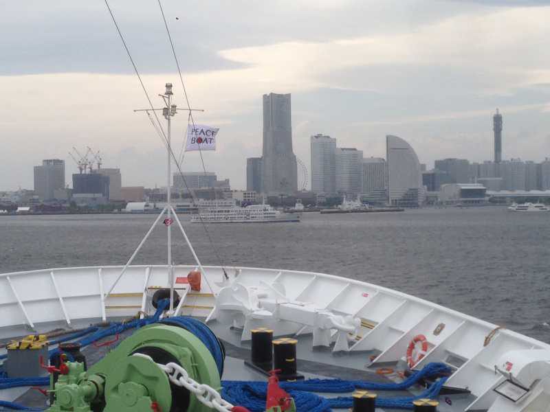 5年ぶりのピースボート乗船。ゴールデンウィーク・ショートクルーズ10日目。横浜に帰港！