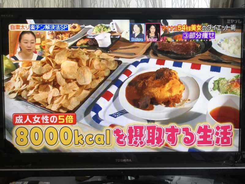 テレビのダイエット企画を真似しても痩せない3つの理由とは